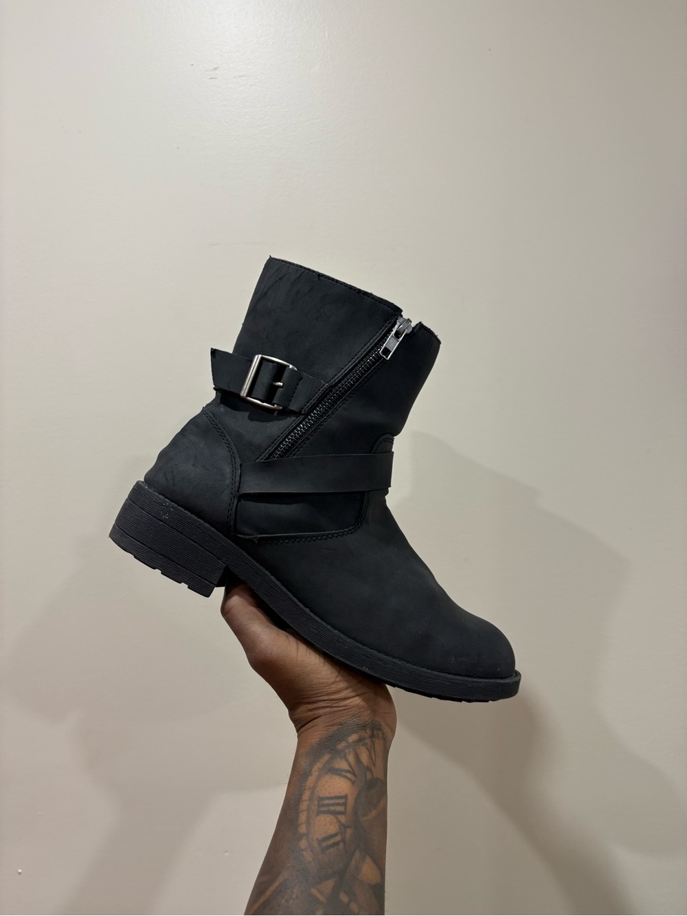 Classic Motorcycle Harness Boots